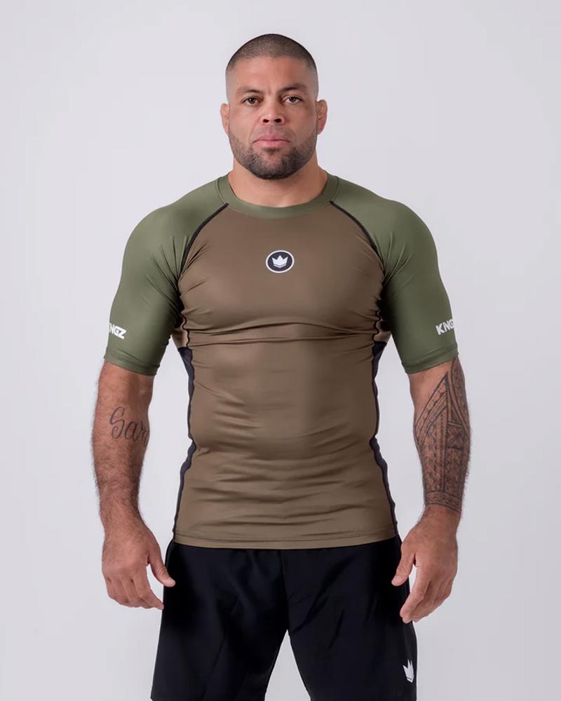 Kingz terra Rashguard-green